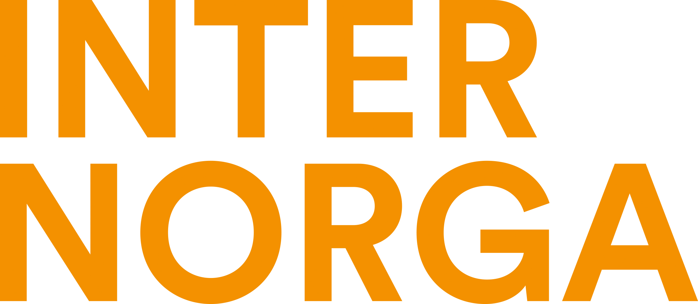 Logo der Internorga Messe in Hamburg